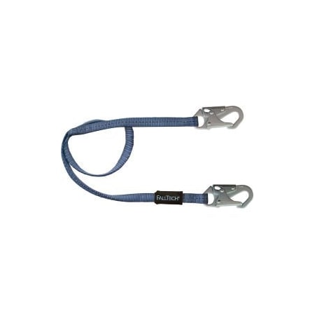 Falltech FallTech 8204 4' Restraint Lanyard, Single Leg, with 2 Snap Hooks 8204